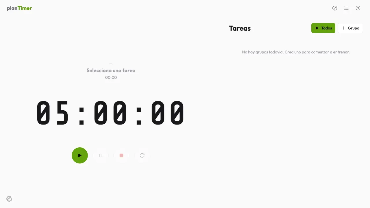planTimer project screenshot